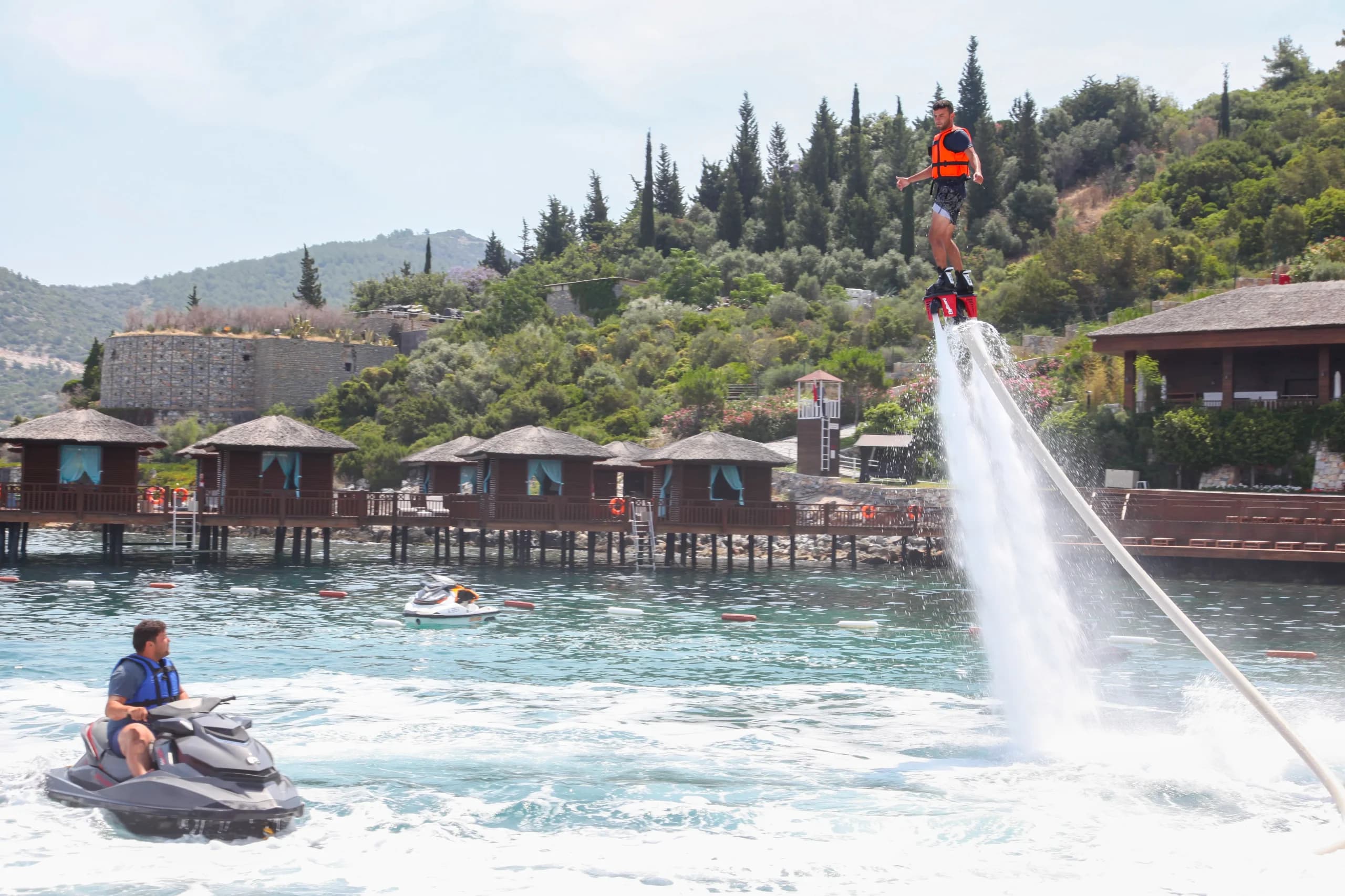 The Plaza Bodrum su sporları jet ski